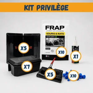 Kit professionnel anti-rats