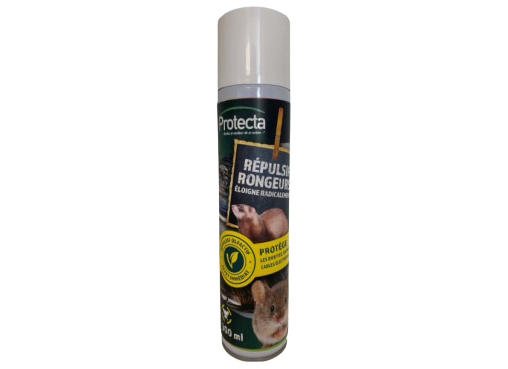 Spray répulsif rongeurs